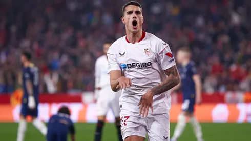 Lamela le dio la alegría al Sevilla después de semana tormentosas.