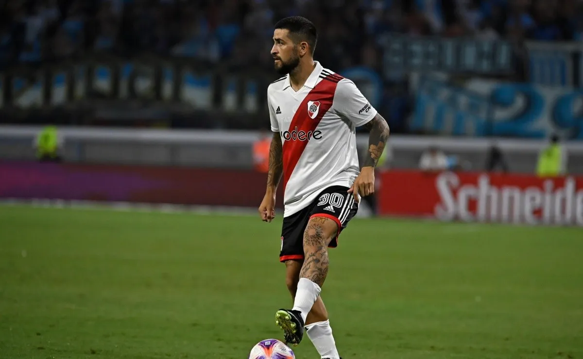 Gómez jugó los 90 minutos anoche en Santiago del Estero.