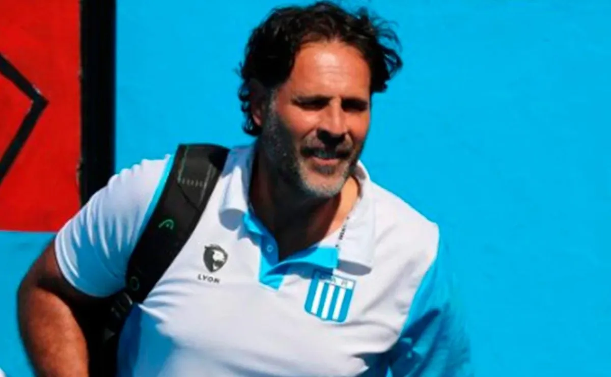 Chiquito Bossio, DT de Racing de Córdoba.