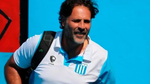 Chiquito Bossio, DT de Racing de Córdoba.