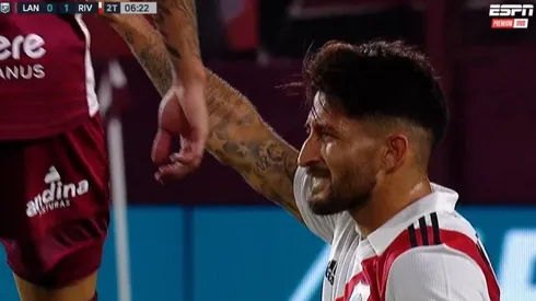 Malas noticias para River en Lanús.