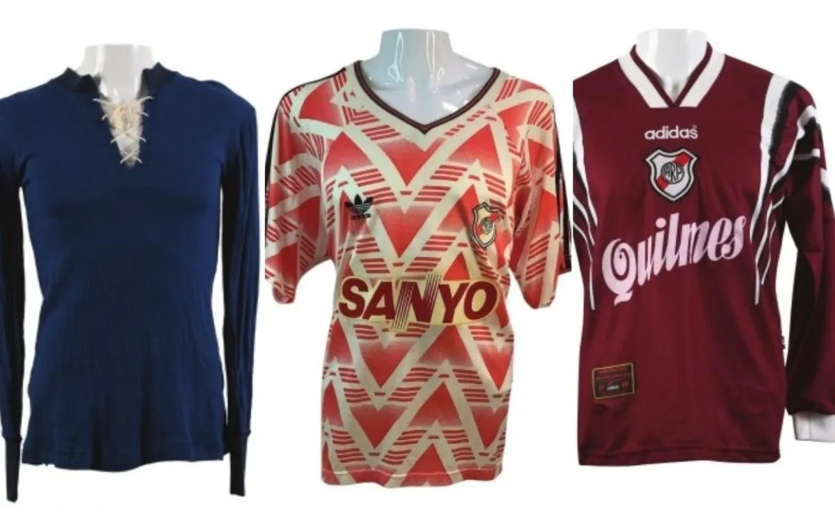 Tres de las camisetas alternativas más exóticas de la historia de River.
