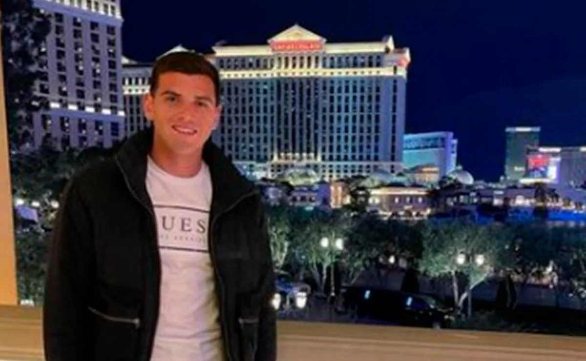 Leo Díaz en Las Vegas.