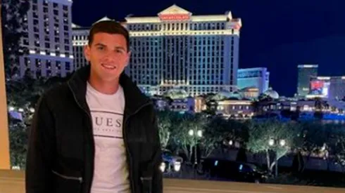 Leo Díaz en Las Vegas.
