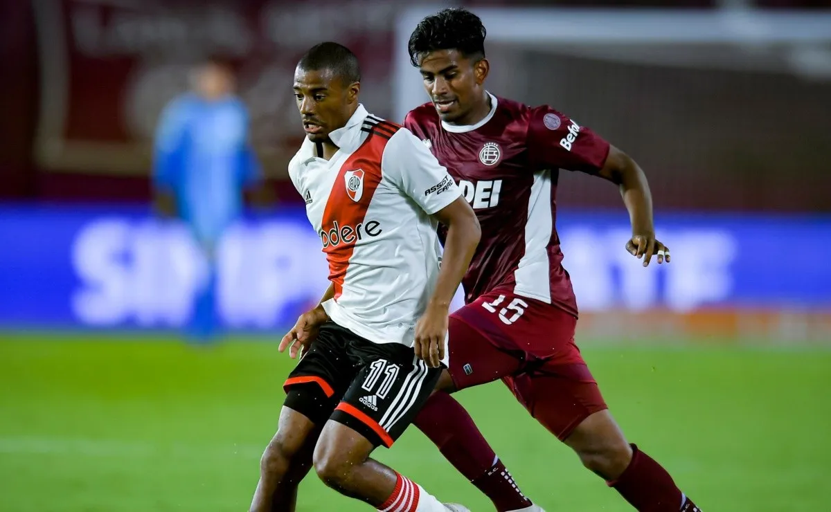 Nico estuvo 78 minutos en cancha y salió reemplazado por Agustín Palavecino.
