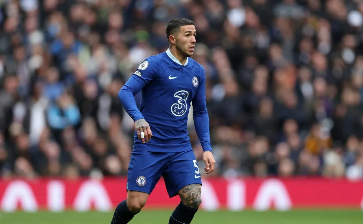 Enzo sigue sumando minutos en el Chelsea.