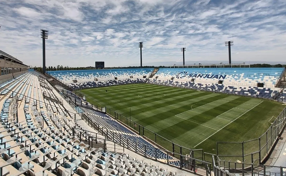 El San Juan Bicentenario no albergará el partido de River vs. Racing de Córdoba.