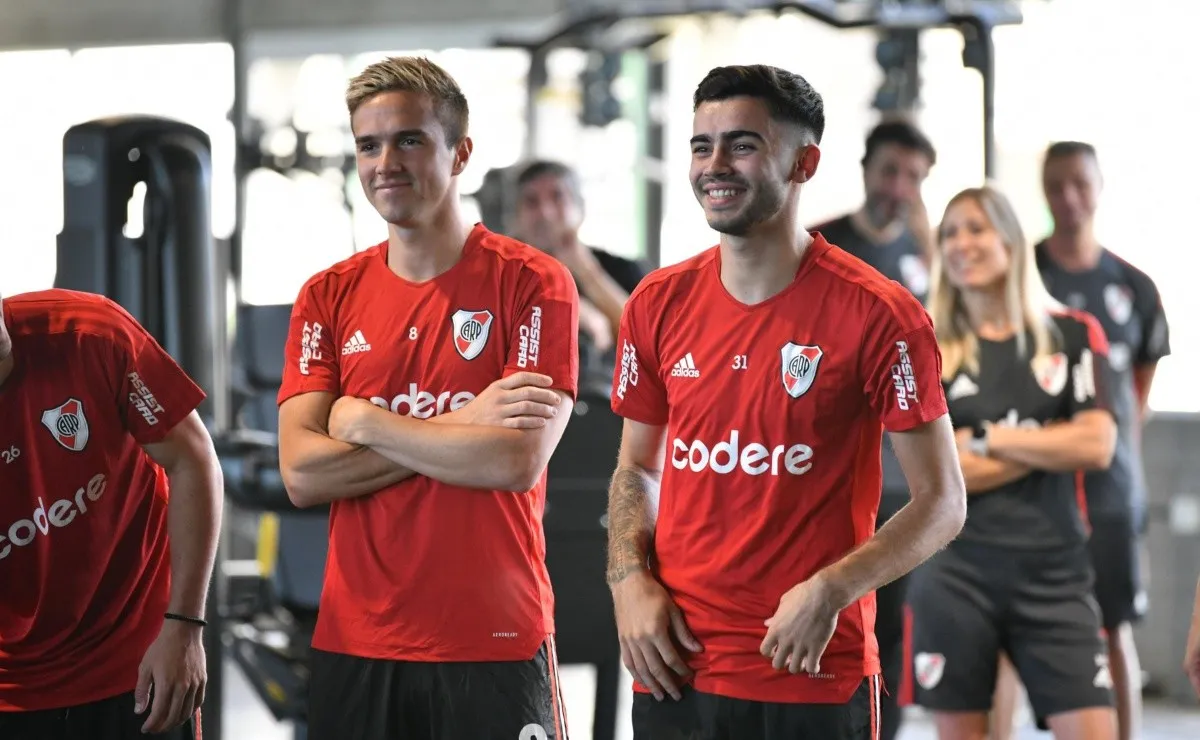 Palavecino y Simón, dos jugadores que pelean para ingresar al equipo.