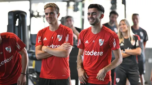 Palavecino y Simón, dos jugadores que pelean para ingresar al equipo.