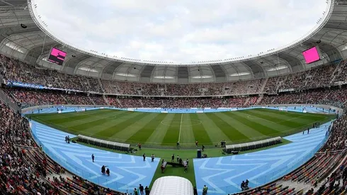 El Estadio Único Madre de Ciudades, donde jugará River ante Ciudad Bolívar.