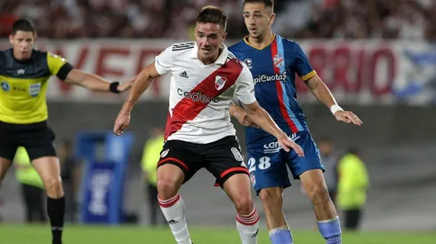 Felipe Peña fue la figura de Arsenal ante River.
