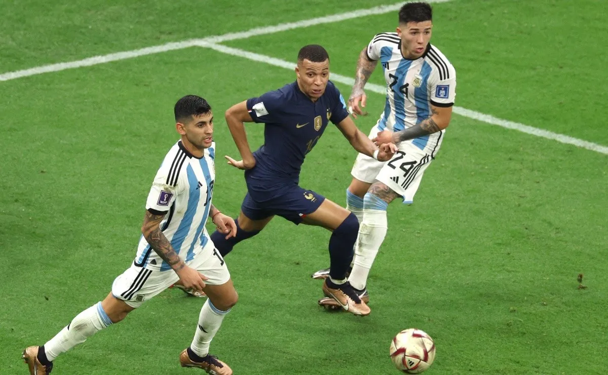 Romero y Enzo jugaron una final excelente ante Francia.