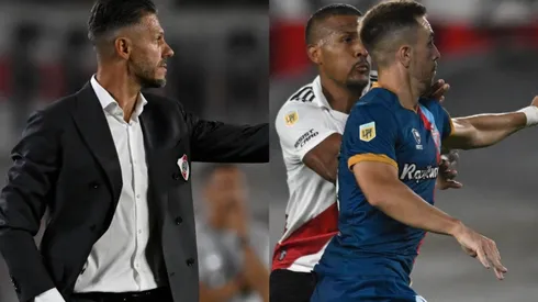 Micho puntualizó en el partido que tuvo el ex volante de River.