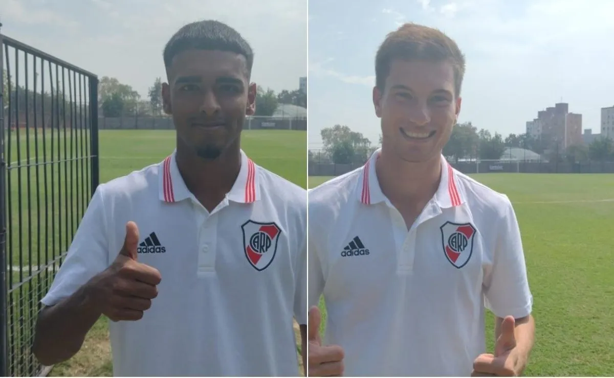 Lisandro Bajú y Tiago Serrago.