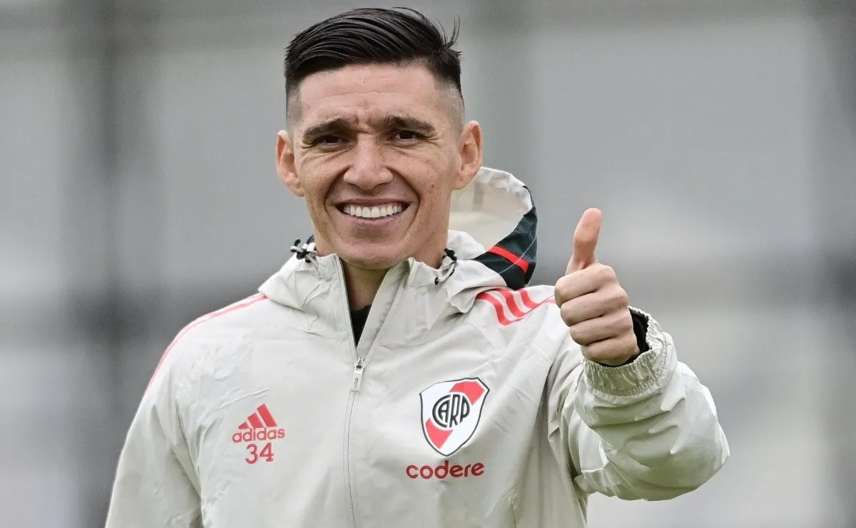 Matías Kranevitter se despidió de River en las últimas horas.