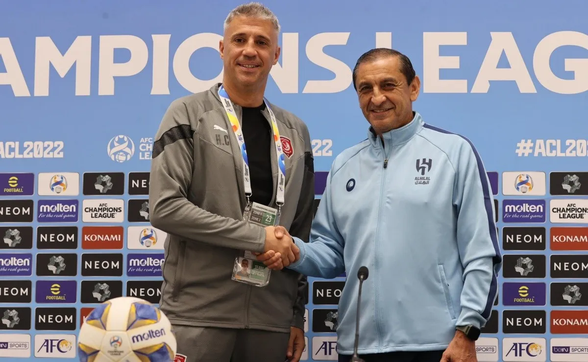 Hernán Crespo y Ramón Díaz.