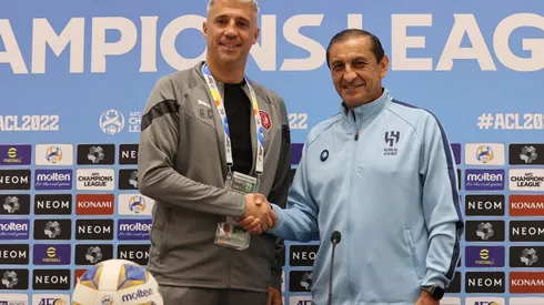 Hernán Crespo y Ramón Díaz.