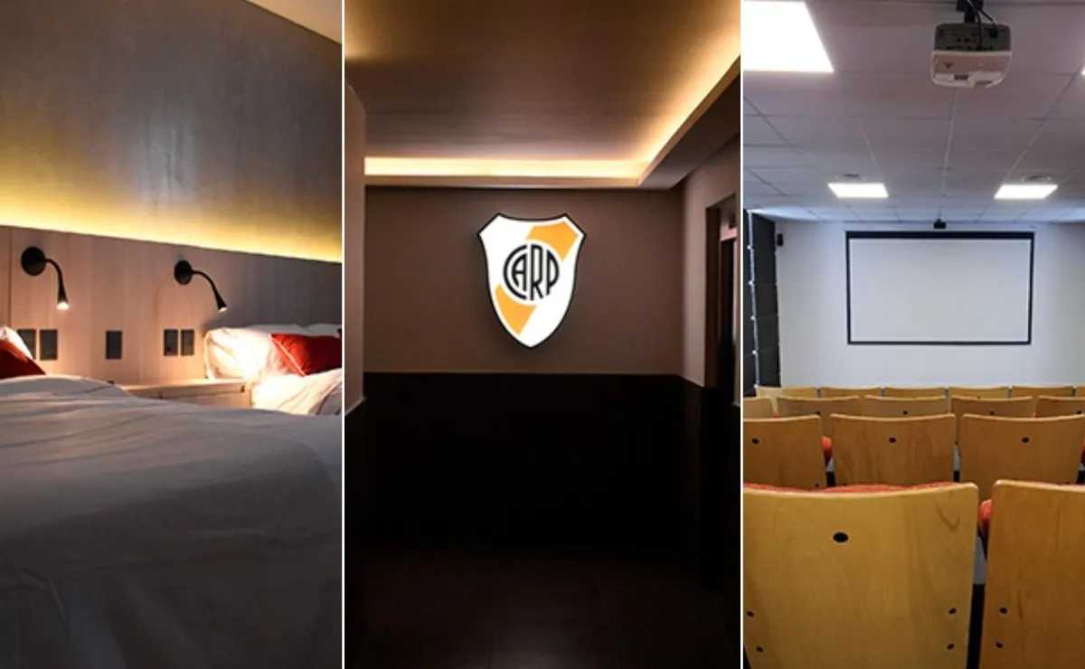 El plantel profesional volvió a descansar en la renovada concentración del Monumental.