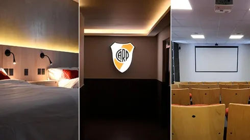 El plantel profesional volvió a descansar en la renovada concentración del Monumental.