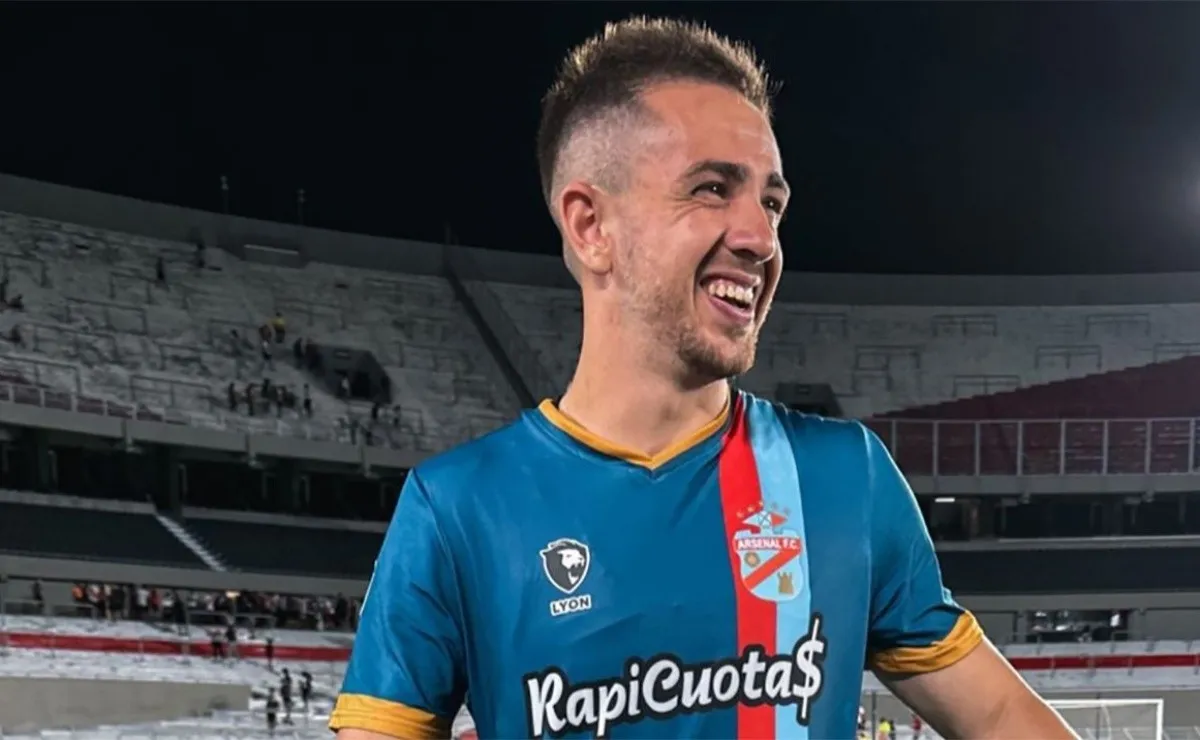 Felipe Peña tuvo una noche sumamente especial, enfrentando por primera vez al club en el que se formó.