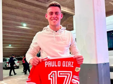 Girotti fue a ver a River y se llevó un regalo