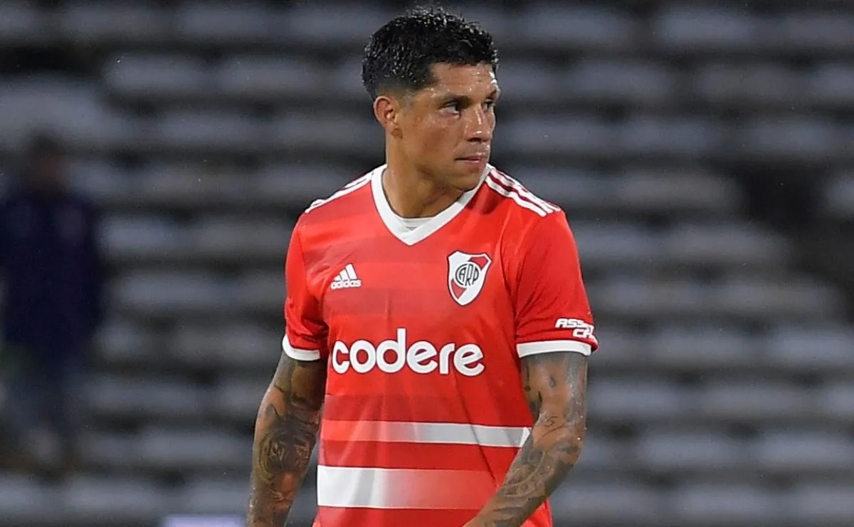 Enzo Pérez, el capitán de River que sigue siendo el termómetro del equipo.