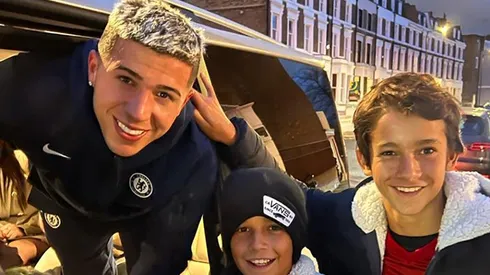 Enzo y un amor incondicional hacia River.