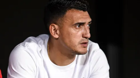 Matías Suárez sigue luchando contra las molestias en la rodilla derecha.