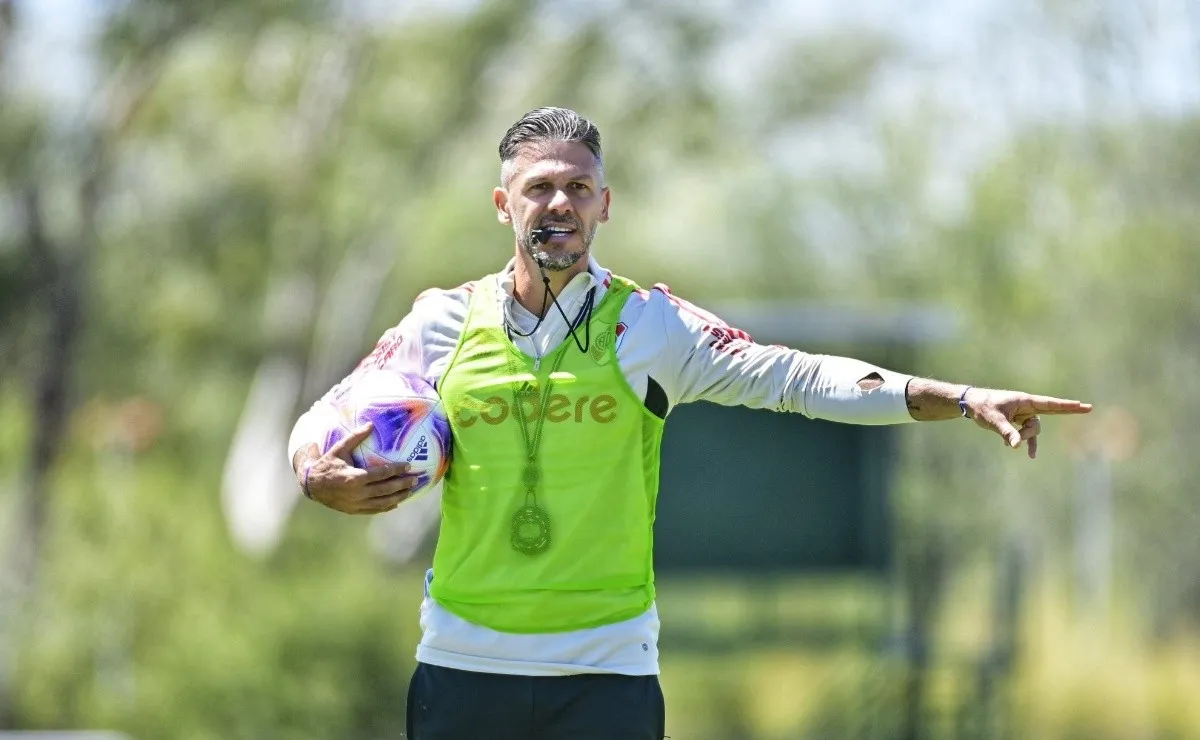 River se entrena por la tarde en Ezeiza, en la antesala del partido con Banfield.