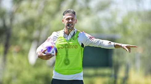 River se entrena por la tarde en Ezeiza, en la antesala del partido con Banfield.