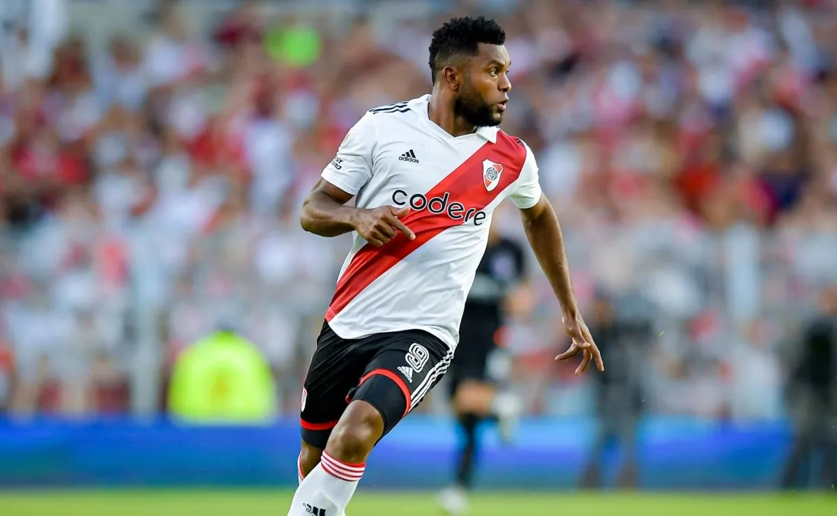 Borja salió por una molestia muscular ante Argentinos y habrá que ver si llega al partido contra Tigre.