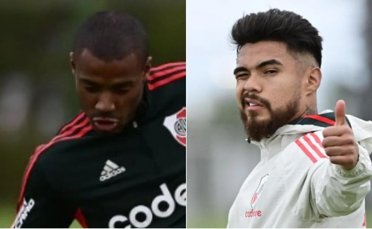 De La Cruz y Díaz se entrenan con normalidad hace días y podrían ser considerados para el partido contra Banfield.