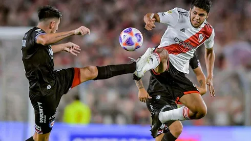 El Sicario jugó bien ante Argentinos.