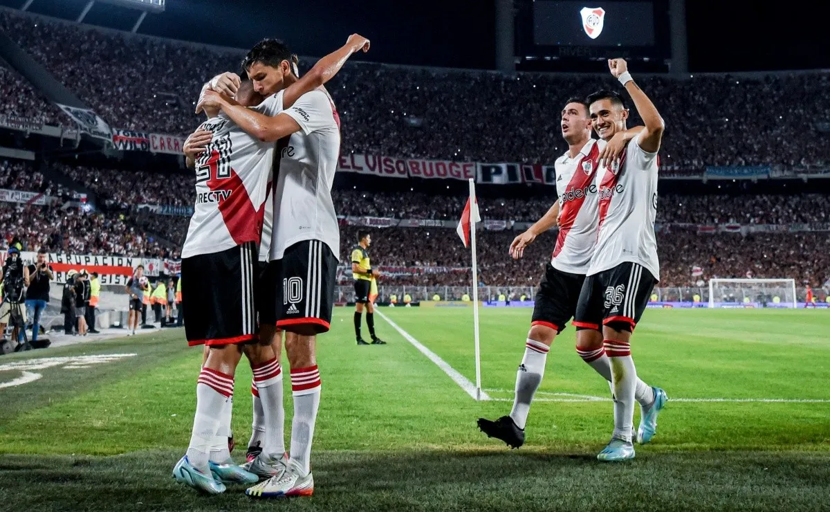 River enfrentó a Argentinos por la tercera fecha de la Liga Profesional.