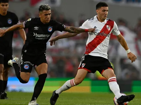 Paradela jugó otro partidazo y se fue del Monumental "con buenas sensaciones"