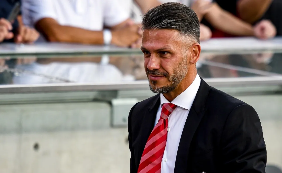 Martín Demichelis analizó la victoria de River contra Argentinos Juniors.