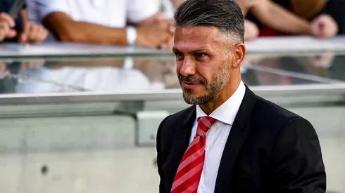 Martín Demichelis analizó la victoria de River contra Argentinos Juniors.