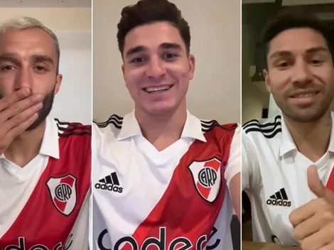 El agradecimiento de los campeones del mundo luego del homenaje en el Monumental