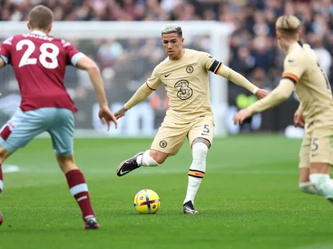 Gran partido de Enzo Fernández en el empate del Chelsea