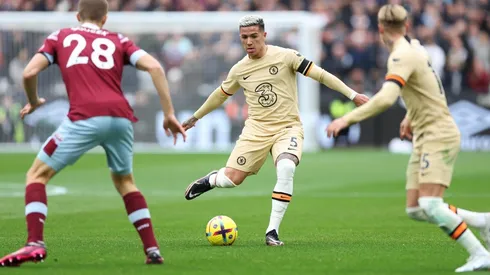 Enzo Fernández jugó su segundo partido como titular consecutivo desde que llegó a Chelsea.