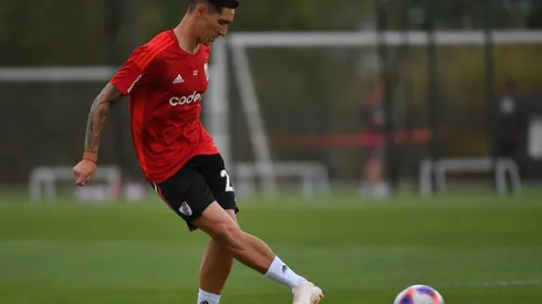 El Colo avanza en la rehabilitación de su tobillo derecho.