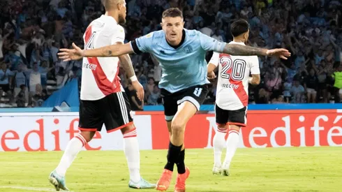 Vegetti convirtió los dos goles de Belgrano frente a River por la segunda fecha de la Liga Profesional.