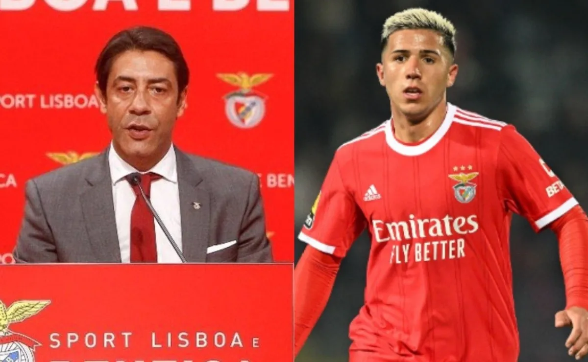 El mandamás del Benfica le apuntó a Enzo Fernández tras su salida.