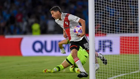 Terminó siendo anecdótico, pero Nacho marcó un lindo gol.