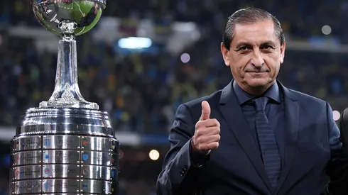 Ramón estuvo presente en la ceremonia inaugural de la final de la Copa Libertadores 2018.