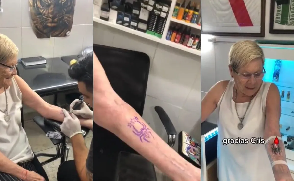 La abuela fanática de Julián Álvarez cumplió su promesa mundialista.