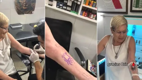 La abuela fanática de Julián Álvarez cumplió su promesa mundialista.