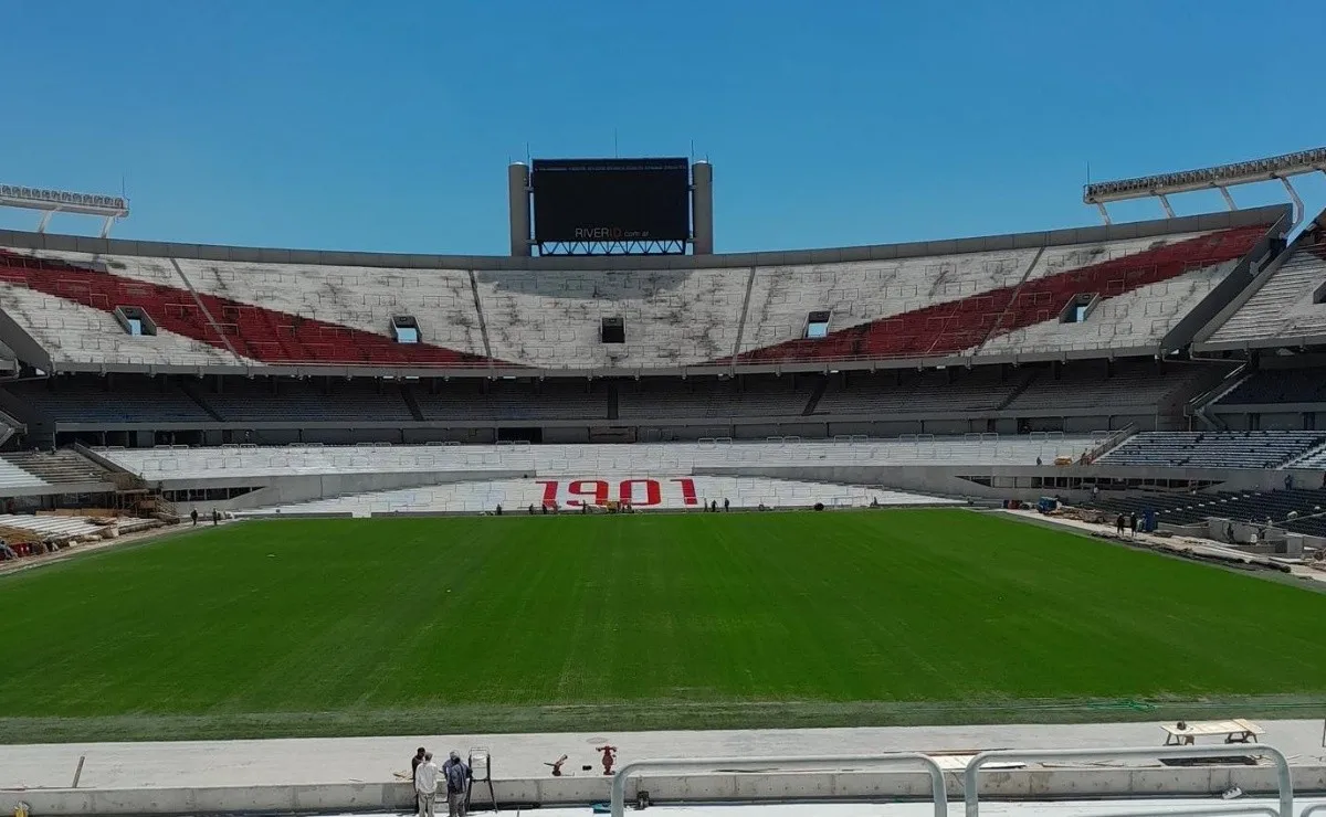 El Monumental va tomando cada vez mejor forma.