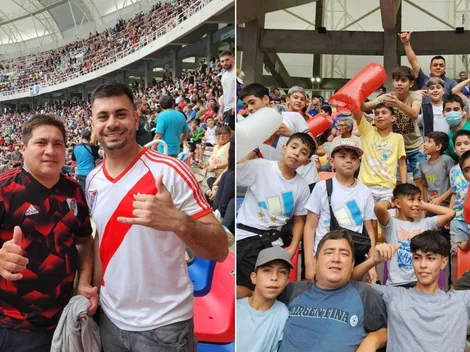 Los hinchas de River copan el Madre de Ciudades