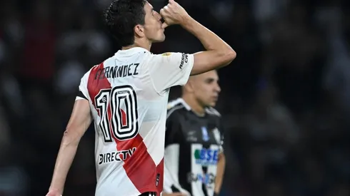 Nacho Fernández fue una de las figuras de River ante Central Córdoba.
